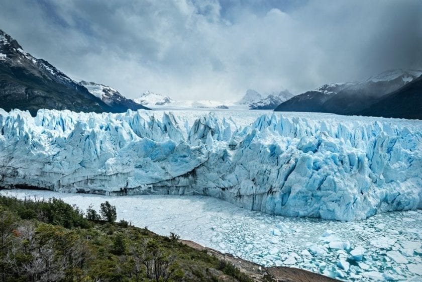 Patagonia en diciembre: nuestro diario de viaje en fotos perito moreno 2 Vista del glaciar Perito Moreno en la Patagonia argentina