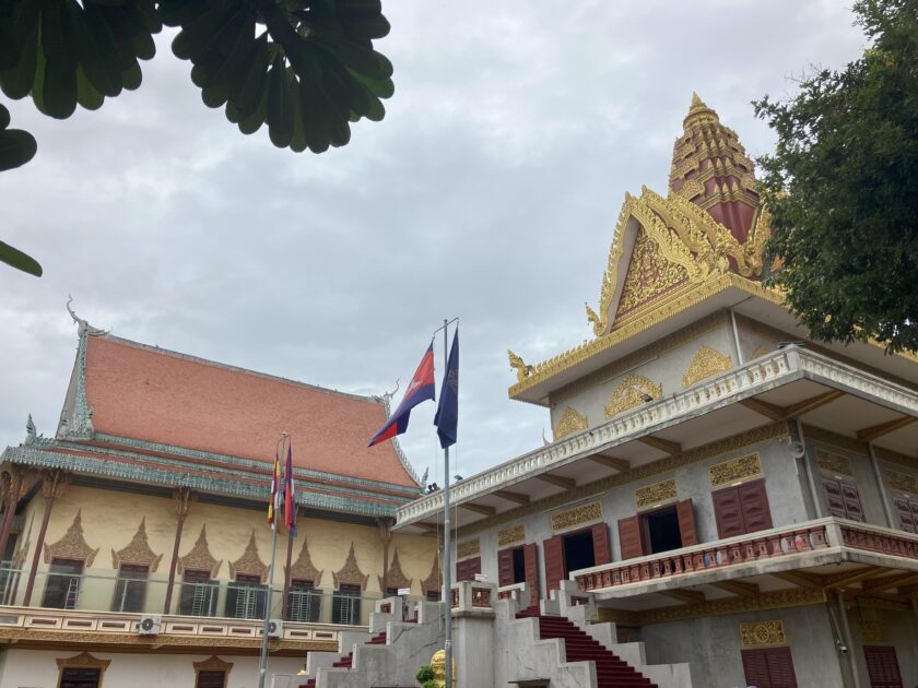 Wat-Ounalom-Phnom-Penh-Cambodia Wat Ounalom Monastery Phnom Penh Cambodia